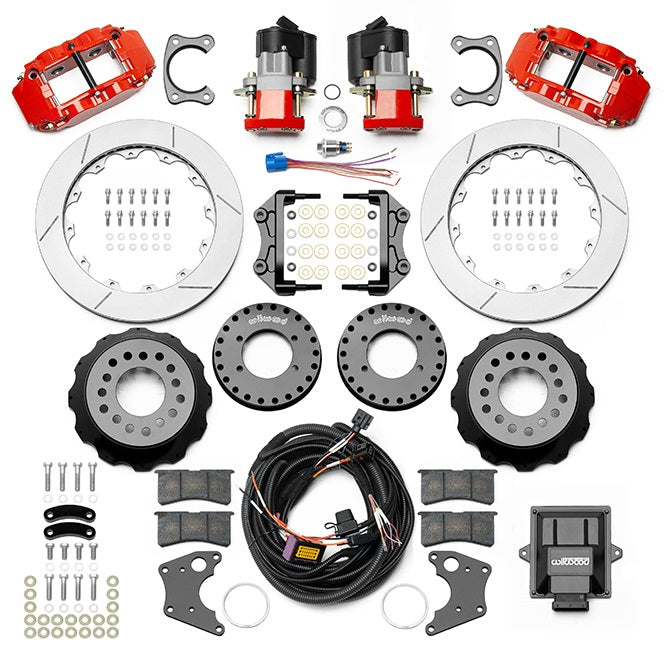 BIG FORD NEW KIT,2.50",EPB,13",RED