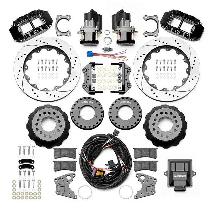 BIG FORD NEW KIT,2.50",EPB,14" DRILLED