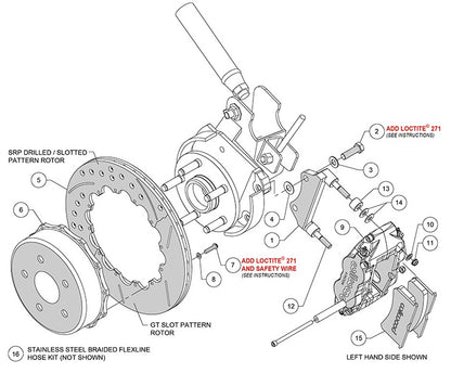 18-21 JEEP JL,REAR,SL 4,14",RED,DRILLED