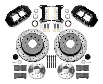 COILOVER SYSTEM,WILWOOD 12" DRILL,BLACK,88-98 C1500 TRUCK