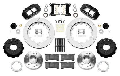 COILOVER SYSTEM,WILWOOD 14" BRAKES,BLACK,88-98 C1500 TRUCK