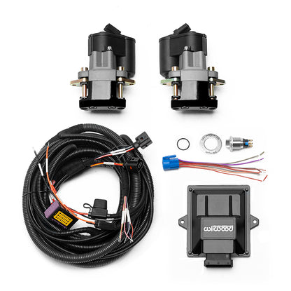 ELECTRIC PARKING BRAKE CALIPER ADD-ON KIT FOR 0.81" ROTORS,BLACK CALIPERS