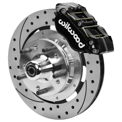 73-77 A,70-81 F,75-79 X,2GEN PROSPINDLE,FRONT,NDPR,11.75" DRILLED ROTORS,BLACK