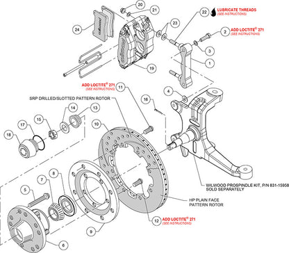 73-77 A,70-81 F,75-79 X,2GEN PROSPINDLE,FRONT,NDPR,11.75"