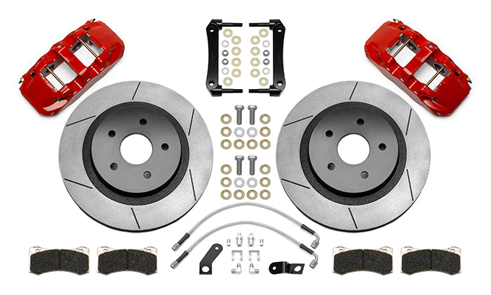 2013-2018 DODGE RAM 1500,REAR,AERO4 4 PISTON,15" ROTORS,RED CALIPERS