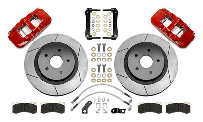 2013-2018 DODGE RAM 1500,REAR,AERO4 4 PISTON,15" ROTORS,RED CALIPERS