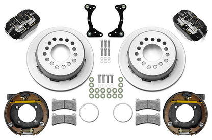 EXPLORER 8.8,REAR,DISC/DRUM,INTEGRAL,FDLI,11" ROTORS,BLACK CALIPERS
