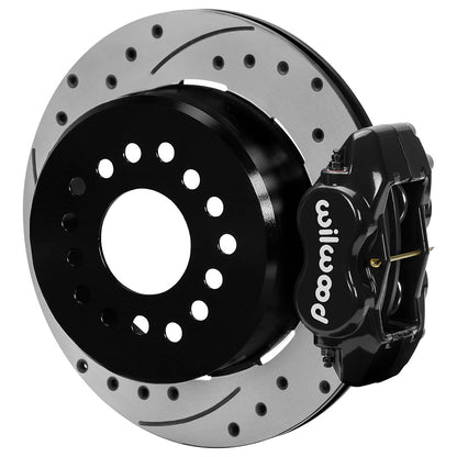 EXPLORER 8.8,REAR,DISC/DRUM,INTEGRAL,FDLI,12.19" DRILLED ROTORS,BLACK