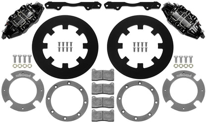 17-21 CAN-AM,X3RS,UTV,FRONT BRAKE KIT,11.25" ROTORS,BLACK CALIPERS