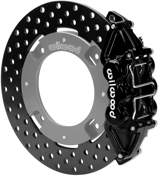 17-21 CAN-AM,X3RS,UTV,REAR BRAKE KIT,11.25" DRILLED ROTORS,BLACK CALIPERS