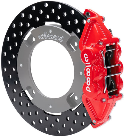 17-21 CAN-AM,X3RS,UTV,REAR BRAKE KIT,11.25" DRILLED ROTORS,RED CALIPERS