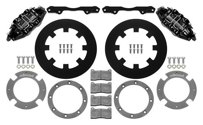 17-21 CAN-AM,X3RS,UTV,REAR BRAKE KIT,11.25" ROTORS,BLACK CALIPERS