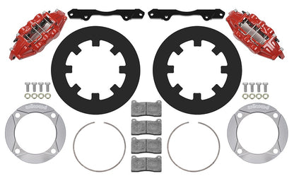 14-23 POLARIS RZR-XP1000,UTV,FRONT BRAKE KIT,11.25" ROTORS,RED CALIPERS