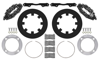 14-23 POLARIS RZR-XP1000,UTV,FRONT BRAKE KIT,11.25" ROTORS,BLACK CALIPERS