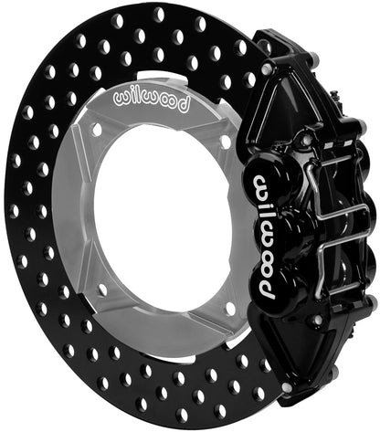 14-23 POLARIS RZR-XP1000,UTV,REAR BRAKE KIT,11.25" DRILLED ROTORS,BLACK CALIPERS