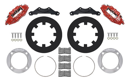 14-23 POLARIS RZR-XP1000,UTV,REAR BRAKE KIT,11.25" ROTORS,RED CALIPERS