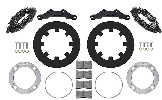 14-23 POLARIS RZR-XP1000,UTV,REAR BRAKE KIT,11.25" ROTORS,BLACK CALIPERS