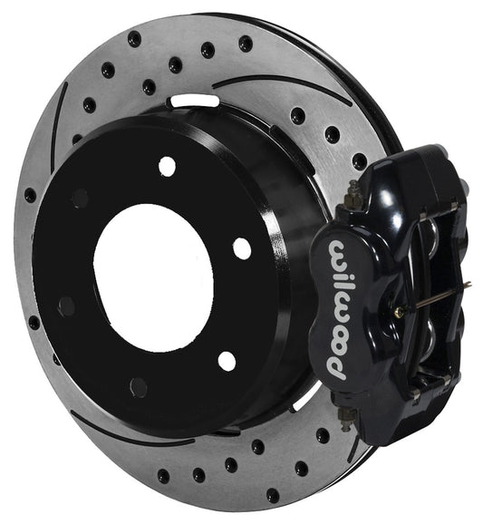 GM C-10 C-KIT,2.42",REAR PB,6-LUG,12.19" DRILLED ROTORS,BLACK CALIPERS