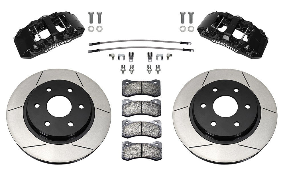 10-18 FORD F-150,EXPEDITION,NAVIGATOR,FRONT,AERO 6 PISTON,13.38",BLACK CALIPERS