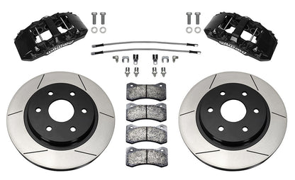 10-18 FORD F-150,EXPEDITION,NAVIGATOR,FRONT,AERO 6 PISTON,13.38",BLACK CALIPERS