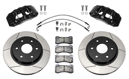 10-14 FORD F-150 SVT RAPTOR,FRONT,6 PISTON,13.38" ROTORS,BLACK CALIPERS