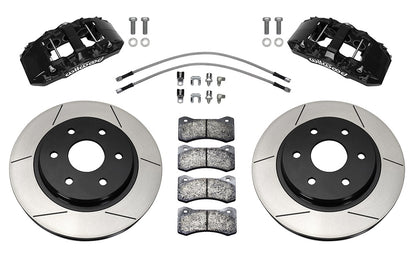 17-20 FORD F-150 RAPTOR,FRONT,AERO 6 PISTON,13.38" ROTORS,BLACK CALIPERS