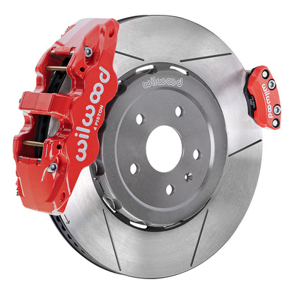 20-23 CORVETTE C8,REAR,AERO4,15" ROTORS,RED CALIPERS