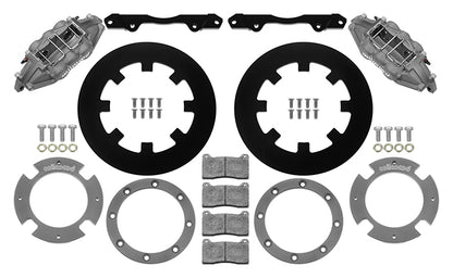 17-21 CAN-AM,X3RS,UTV,RACING REAR BRAKE KIT,11.25" ROTORS,BLACK CALIPERS