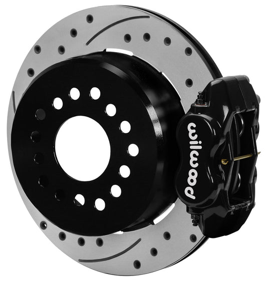 GM G-BODY BRAKE KIT,2.62",REAR PB,DYNALITE CALIPERS,12" DRILLED ROTORS,BLACK