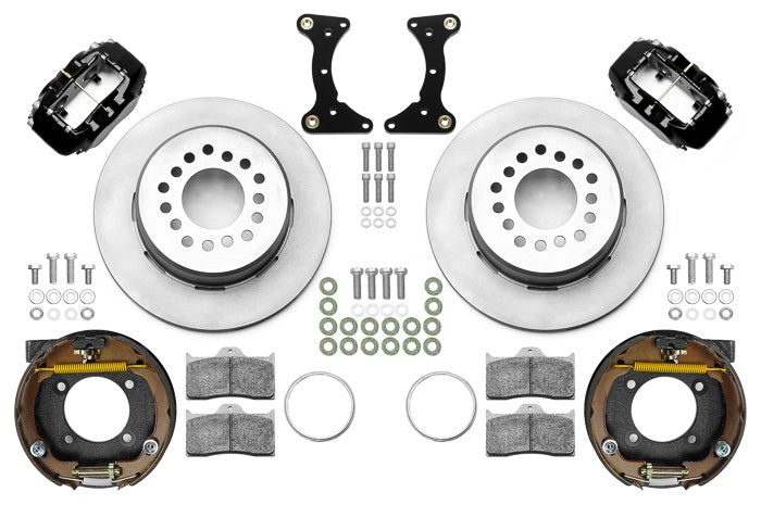 GM G-BODY BRAKE KIT,2.62",REAR PB,DYNALITE CALIPERS,12" ROTORS,BLACK