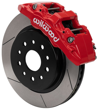 07-18 JEEP JK WRANGLER,FRONT,AERO 6 PISTON,13.38" ROTORS,RED CALIPERS