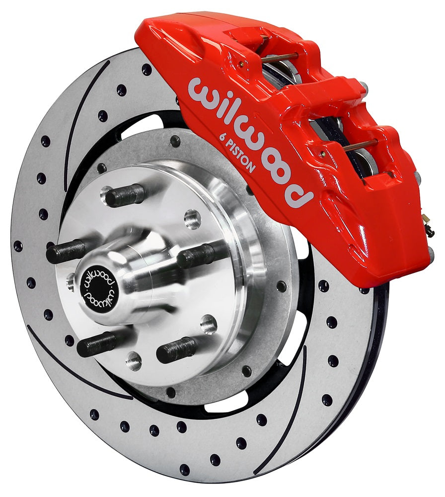 73-83 CDP A,B,E,F,J-BODY,W/DISC SPINDLES,DP6,12" DRILLED,RED