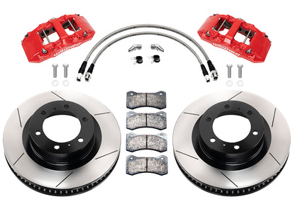 05-23 TOYOTA TACOMA,03-14 4RUNNER,FJ,FRONT,AERO6-DM,13.31" ROTORS,RED CALIPERS