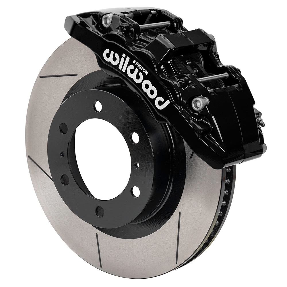 05-23 TOYOTA TACOMA,03-14 4RUNNER,FJ,FRONT,AERO6-DM,13.31" ROTORS,BLACK CALIPERS