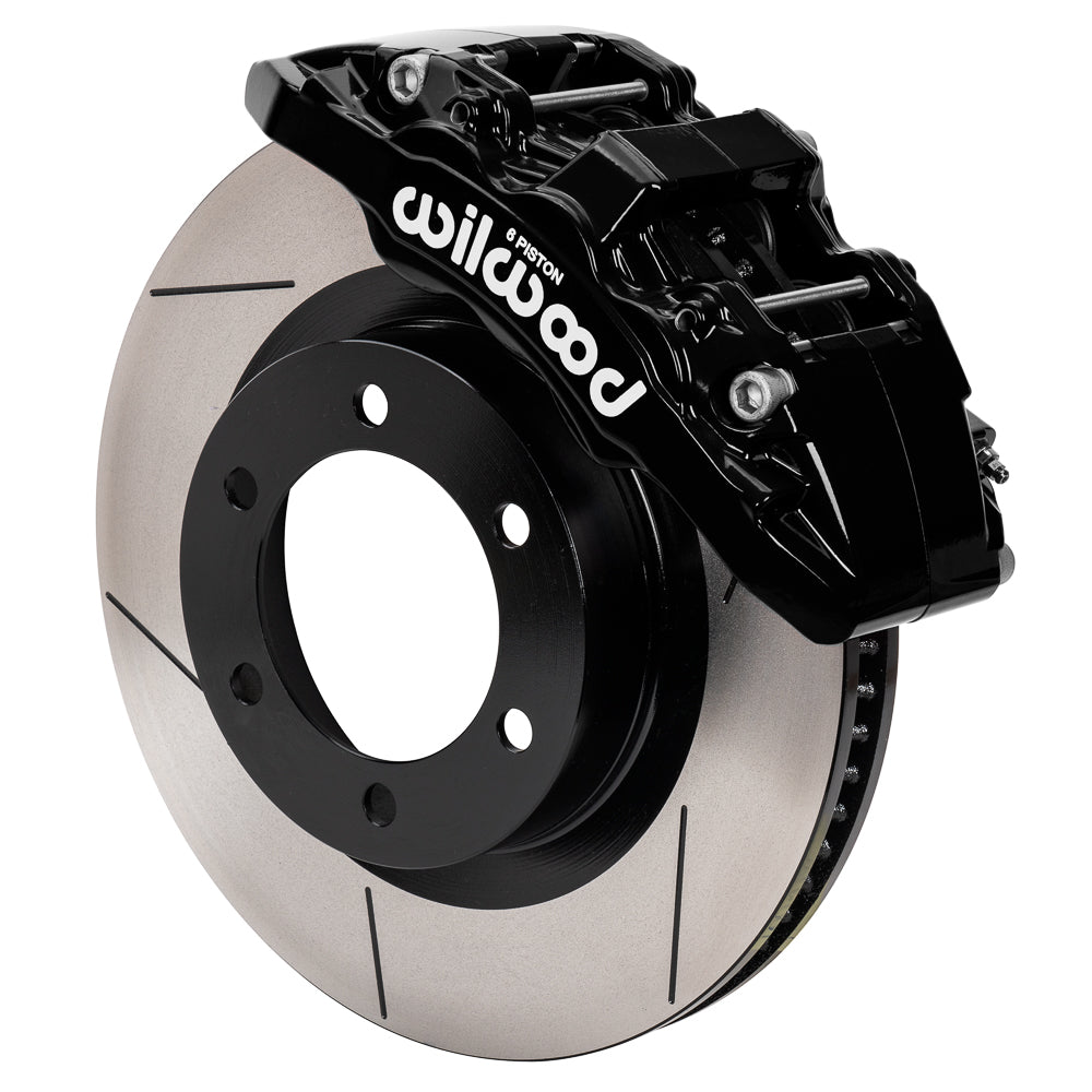 22-24 TOYOTA TUNDRA,FRONT,AERO6-DM,13.56" ROTORS,BLACK CALIPERS