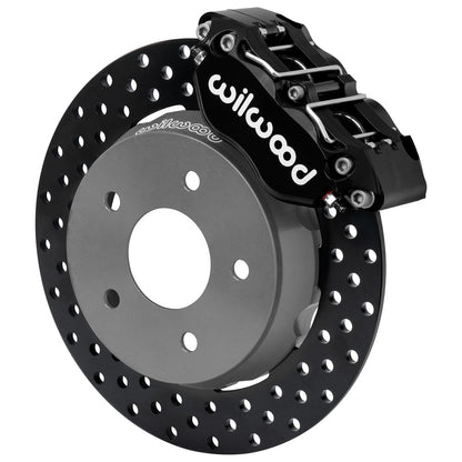 22-23 POLARIS RZR,UTV,5-LUG,FRONT BRAKE KIT,11.25" DRILLED ROTORS,BLACK CALIPERS