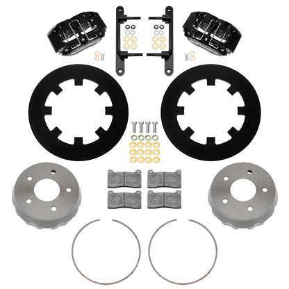 22-23 POLARIS RZR,UTV,5-LUG,FRONT BRAKE KIT,11.25" ROTORS,BLACK CALIPERS
