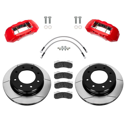2014-2023 DODGE RAM 2500,3500,FRONT,TX6R 6 PISTON,15" ROTORS,RED CALIPERS