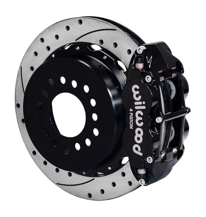 GM G-BODY BRAKE KIT,2.62",REAR PB,FNSL4R CALIPERS,12.88" DRILLED,BLACK