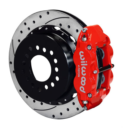 GM G-BODY BRAKE KIT,2.62",REAR PB,FNSL4R CALIPERS,12.88" DRILLED,RED