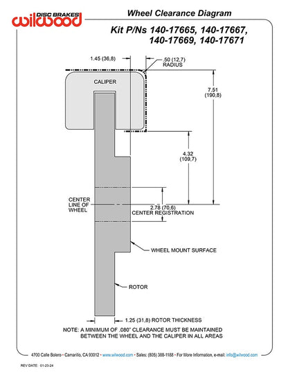 97-04 CORVETTE C5 FRONT SLC5 4 PISTON CALIPER & PAD SET,RED