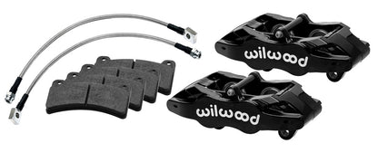 97-04 CORVETTE C5 REAR DPC5 4 PISTON CALIPER & PAD SET,BLACK