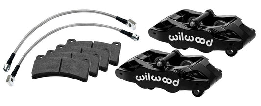 97-04 CORVETTE C5 REAR DPC5 4 PISTON CALIPER & PAD SET,BLACK