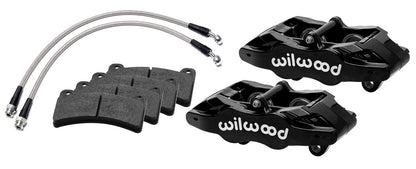 05-13 CORVETTE C6 REAR DPC6 4 PISTON CALIPER & PAD SET,BLACK