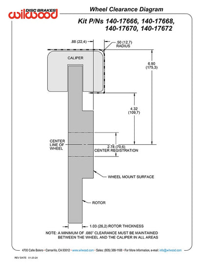 05-13 CORVETTE C6 REAR DPC6 4 PISTON CALIPER & PAD SET,BLACK