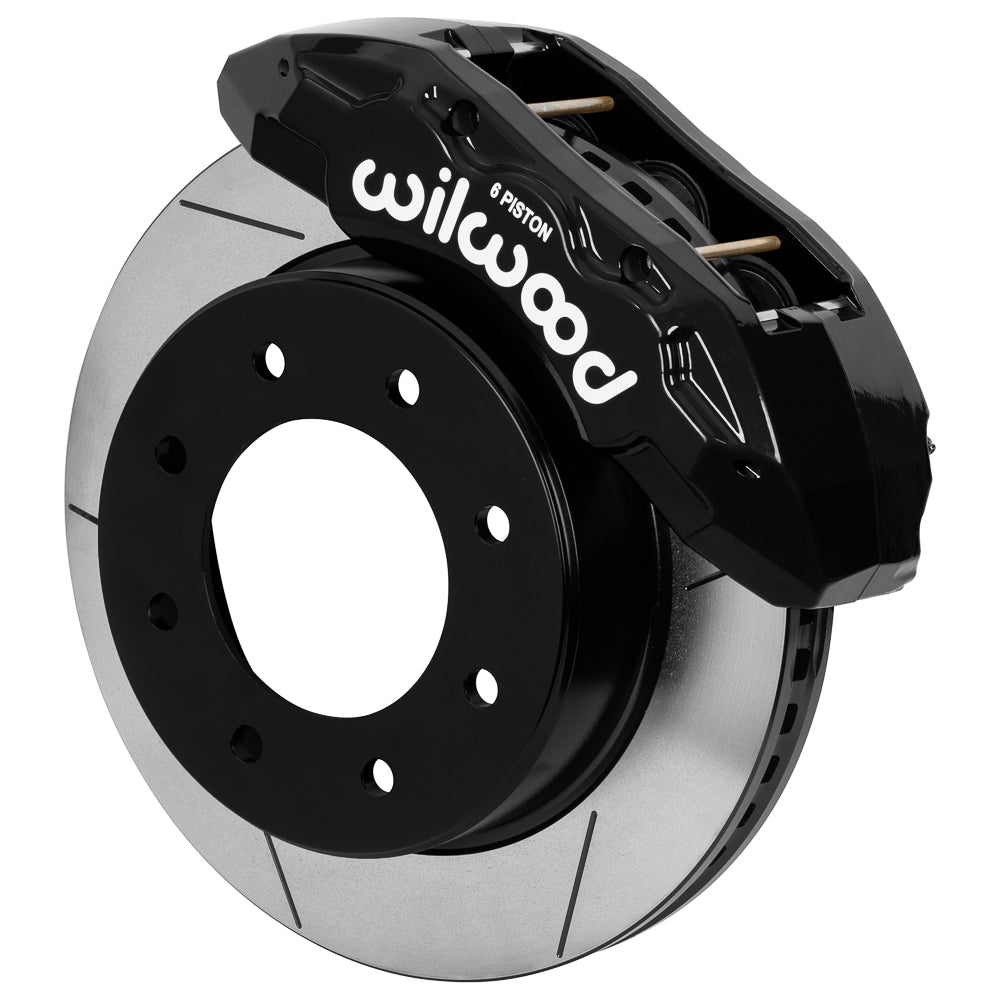 23-26 FORD F-250,F-350 4WD FRONT DISC BRAKE KIT,TX6R 6 PISTON,15" ROTORS,BLACK
