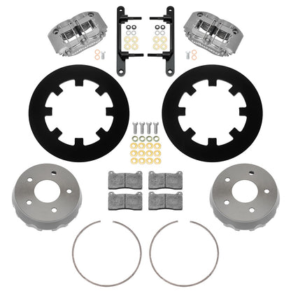 22-23 POLARIS RZR,UTV,5-LUG,FRONT RACING BRAKE KIT,11.25" ROTORS,BLACK CALIPERS