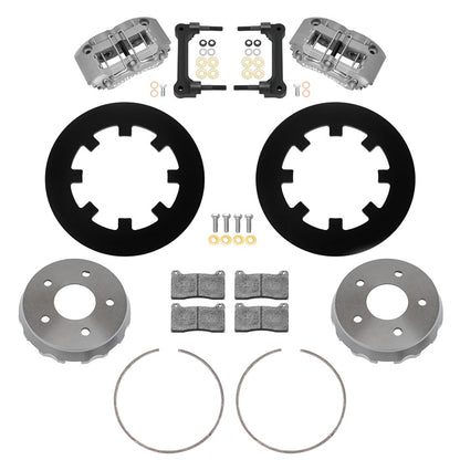 22-23 POLARIS RZR,UTV,5-LUG,REAR RACING BRAKE KIT,11.25" ROTORS,BLACK CALIPERS