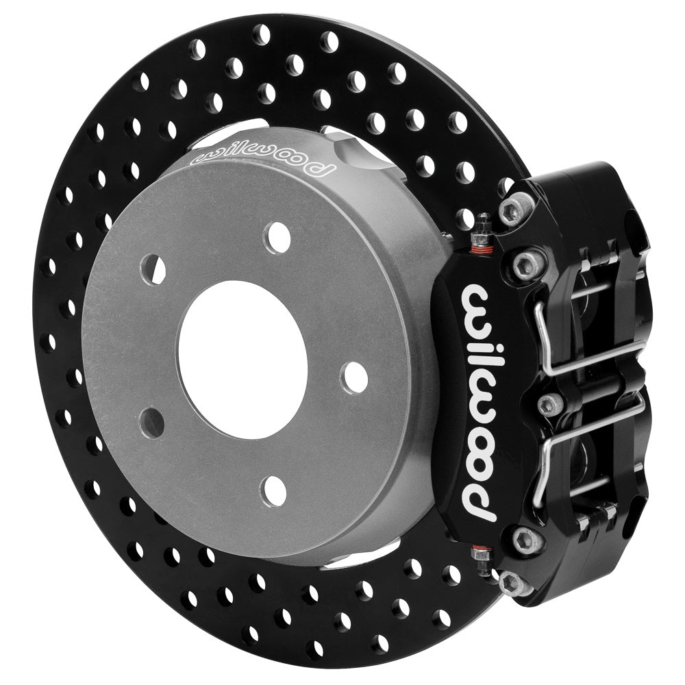 22-23 POLARIS RZR,UTV,5-LUG,REAR BRAKE KIT,11.25" DRILLED ROTORS,BLACK CALIPERS