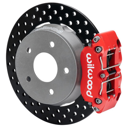 22-23 POLARIS RZR,UTV,5-LUG,REAR BRAKE KIT,11.25" DRILLED ROTORS,RED CALIPERS
